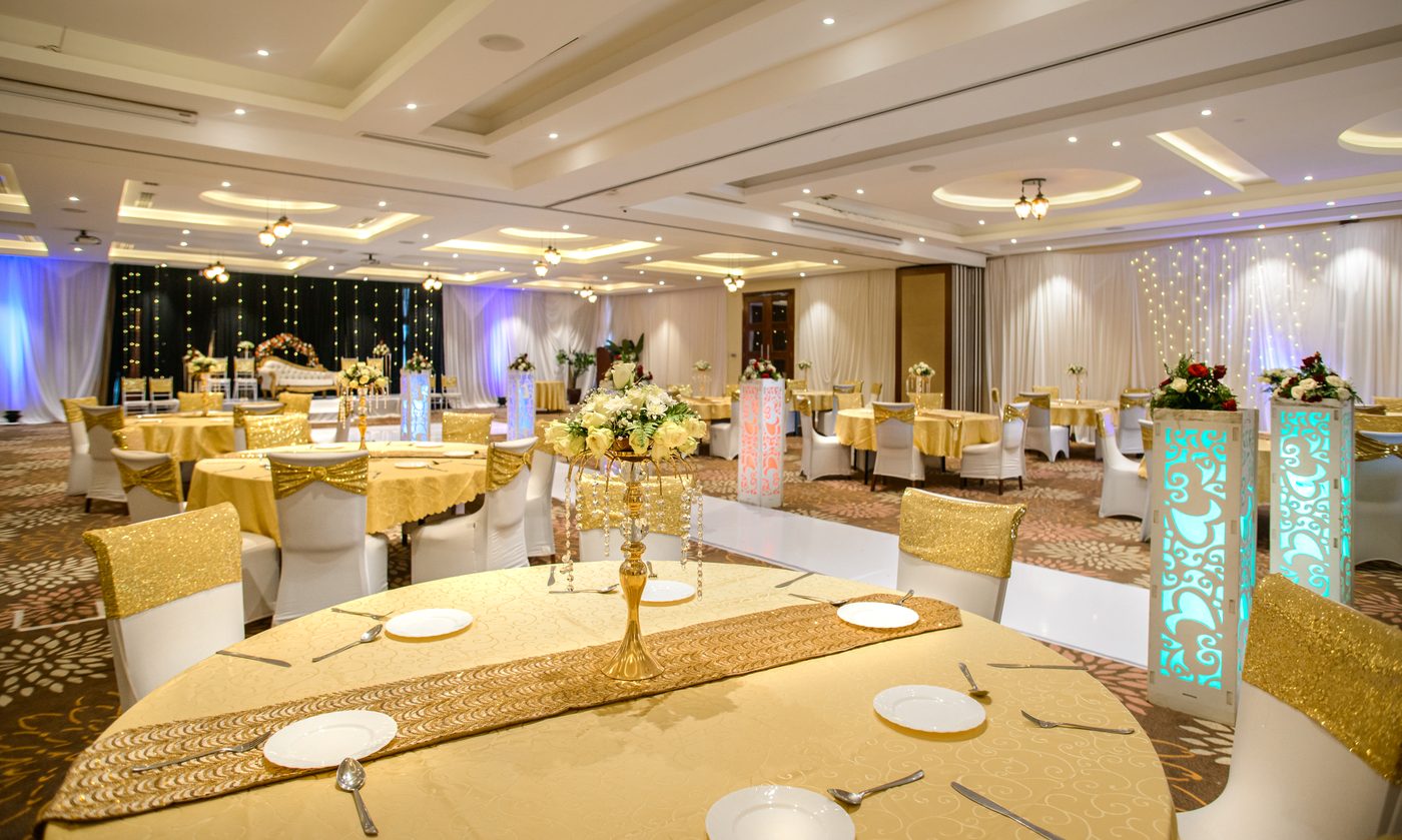 Cloud Hotel Diamond Wedding venue setup for celebrations in Parklands