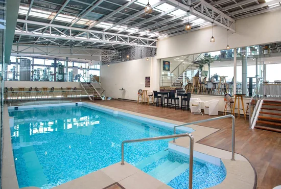 Cloud Hotel heated rooftop pool with Nairobi city views on 10th floor